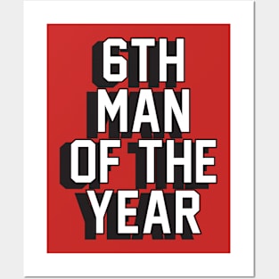 6th Man of the Year Posters and Art